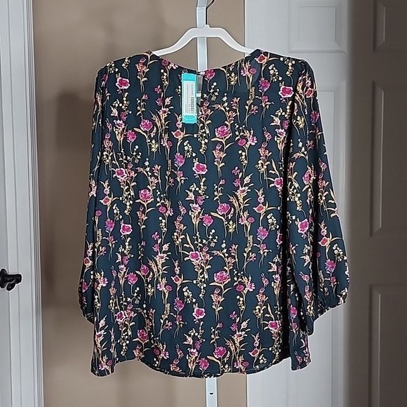 Papermoon Astrid Criss Cross Front Detail Blouse Size XXL - Picture 4 of 7